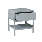 Charles Bedside Dusty Blue