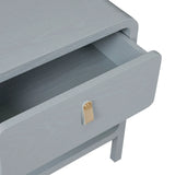 Charles Bedside Dusty Blue