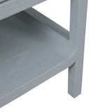 Charles Bedside Dusty Blue