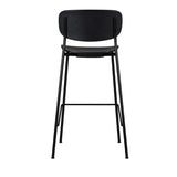 Lathan Bar Stool Tall Black Ash