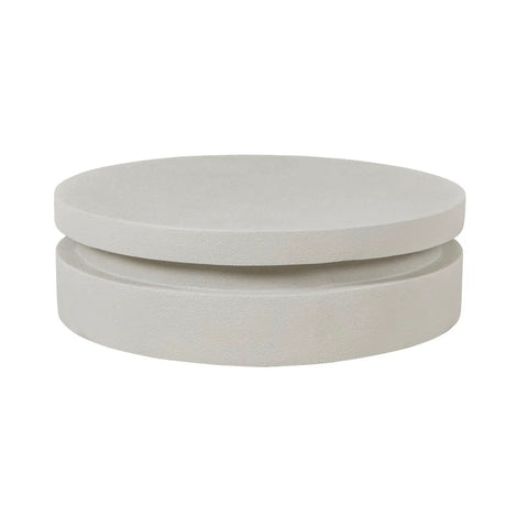 Corsica Button Coffee Table Cloud