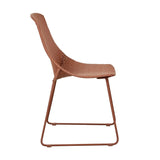 Corsica Scoop Dining Chair Brique