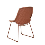 Corsica Scoop Dining Chair Brique