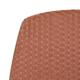 Corsica Scoop Dining Chair Brique