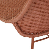 Corsica Scoop Dining Chair Brique