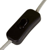 Easton Globe Table Lamp Brown Marble