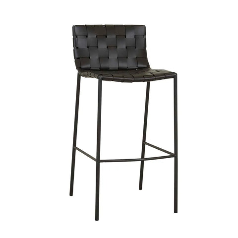 Everly Barstool Tall Jet Black