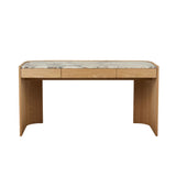 Elsie Marble Desk Natural