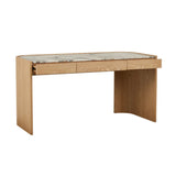 Elsie Marble Desk Natural