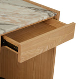 Elsie Marble Desk Natural