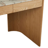 Elsie Marble Desk Natural