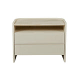 Elsie Two Drawer Bedside Shell