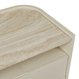 Elsie Two Drawer Bedside Shell