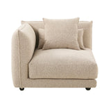 Felix Crest Left Corner Sofa Moonbeam