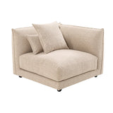 Felix Crest Right Corner Sofa Moonbeam