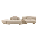 Felix Orbit Two Seater Arc Sofa Moonbeam