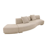 Felix Orbit Two Seater Arc Sofa Moonbeam
