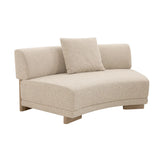 Felix Orbit Two Seater Arc Sofa Moonbeam
