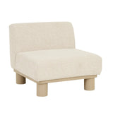 Frankie Outdoor Sofa Chair Wheat