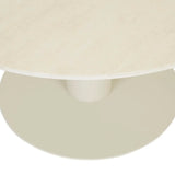 Frankie Outdoor Round Coffee Table Sandcastle