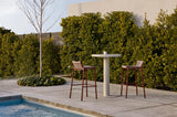 Frankie Outdoor Round Bar Table Sandcastle