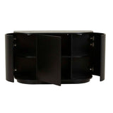 Oberon Crescent Storage Unit Matt Black