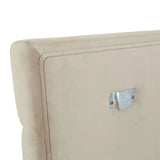 Hugo Panel King Bedhead Pearl Velvet