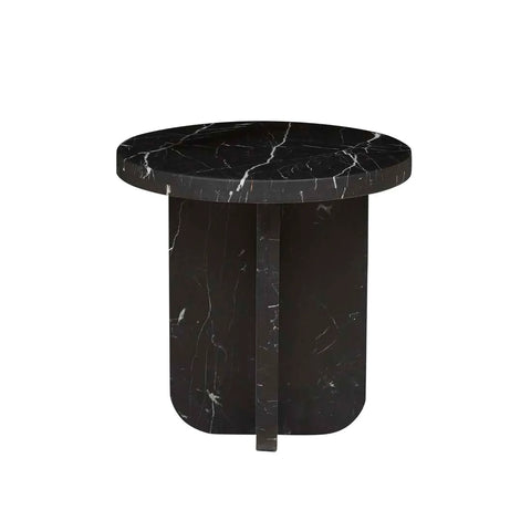 Amara Curve Side Table Black