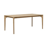 Huxley Curve Dining Table 180mm Natural