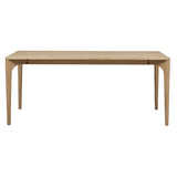 Huxley Curve Dining Table 180mm Natural