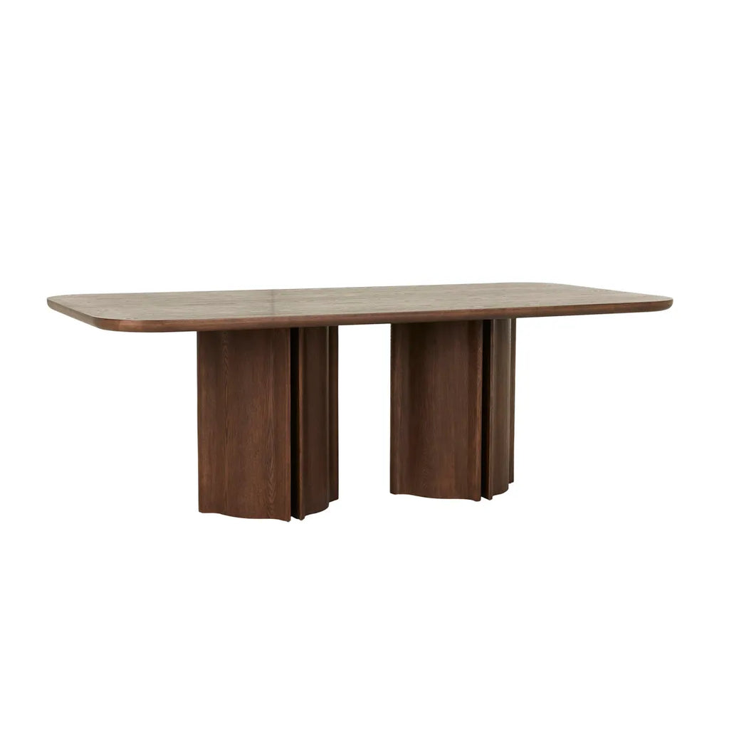 Leon Dining Table 2200mm Tobacco Ash