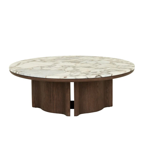 Leon Marble Coffee Table Tobacco Ash 1000mm