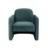 Leora Armchair Peacock Velvet