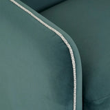 Leora Armchair Peacock Velvet