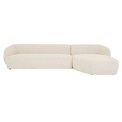 Madrid Slope Right Chaise Set Grey Speckle