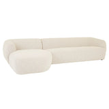 Madrid Slope Left Chaise Set Grey Speckle
