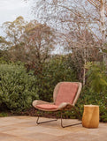 Marina Laze Occasional Chair Terracotta