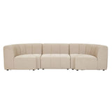 Juno Channel Left Arm Sofa Copeland Birch