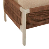 Normandy Linear Three Seater Sofa Sesame