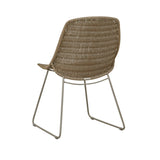 Normandy Sleigh Dining Chair Pebble