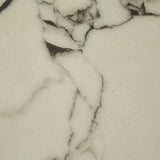 Oberon Crescent Marble Bedside Smoked Ash