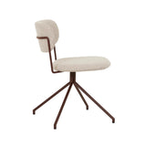 Piccolo Spider Leg Office Chair Chai Boucle