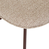 Piccolo Spider Leg Office Chair Chai Boucle