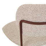 Piccolo Spider Leg Office Chair Chai Boucle