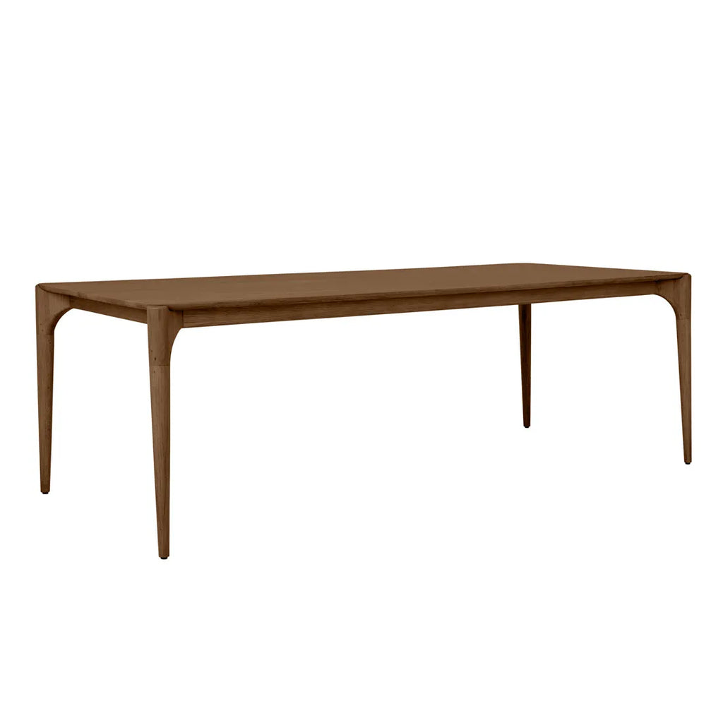 Piper Spindle Desk Mocha Oak