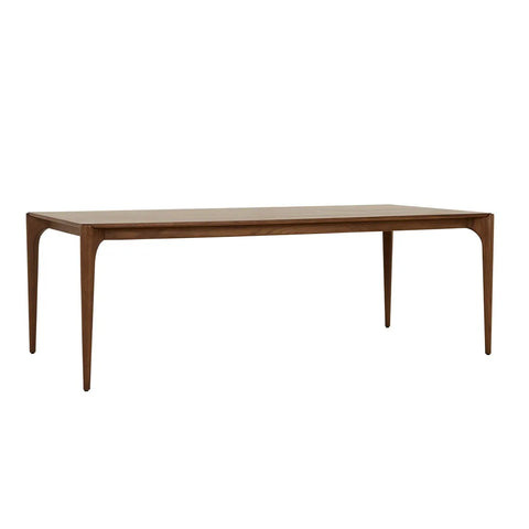 Piper Spindle Dining Table Mocha Oak