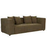 Sidney Slouch Three Seater Sofa Copeland Olive