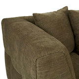 Sidney Slouch Three Seater Sofa Copeland Olive