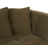 Sidney Slouch Three Seater Sofa Copeland Olive