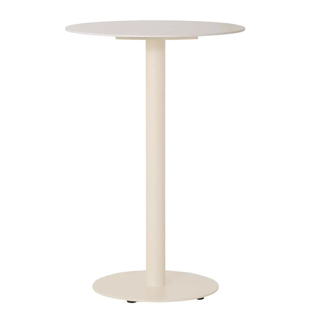 Portsea Cruise Round Bar Table Alabaster